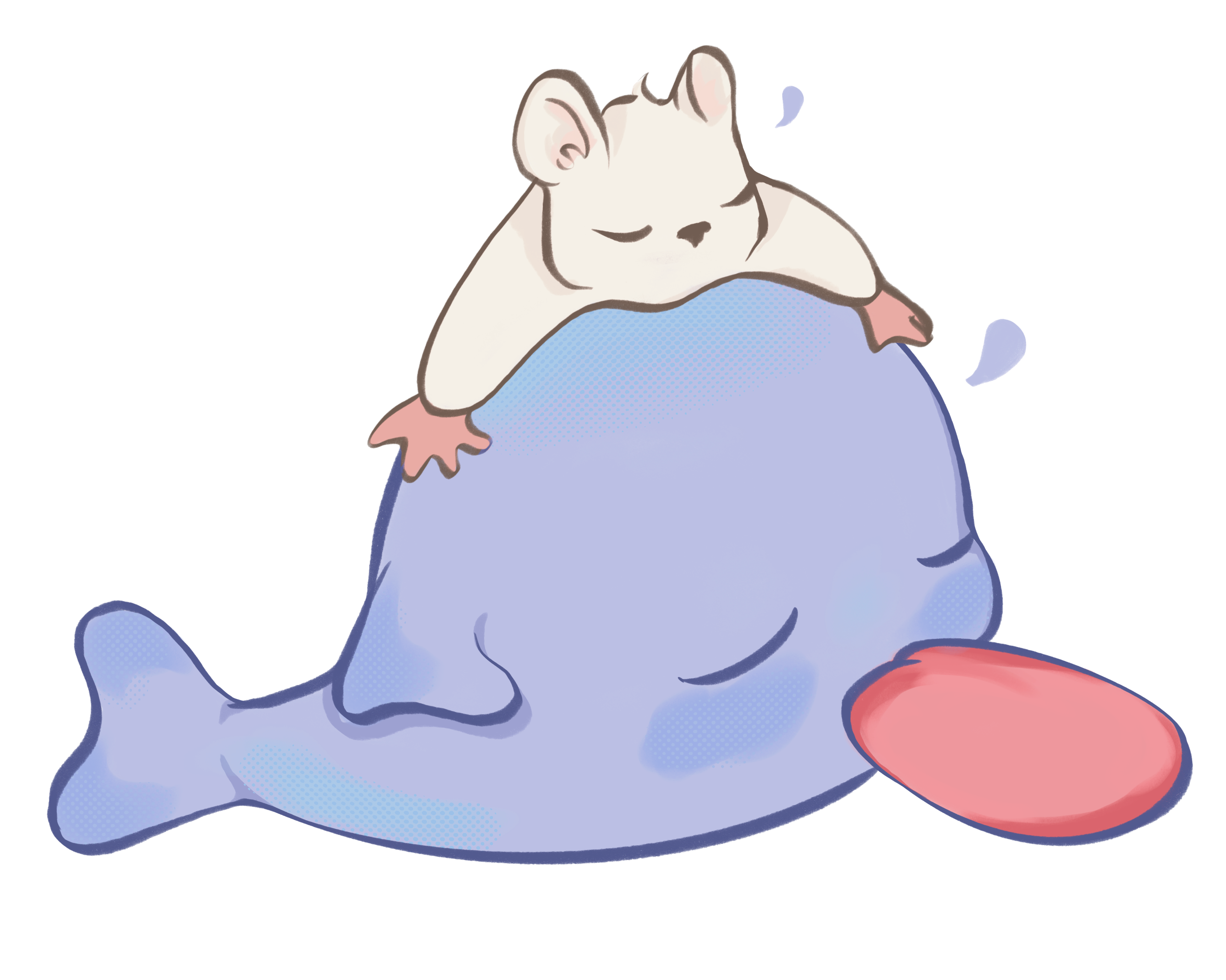 Wybleh sleeping peacefully